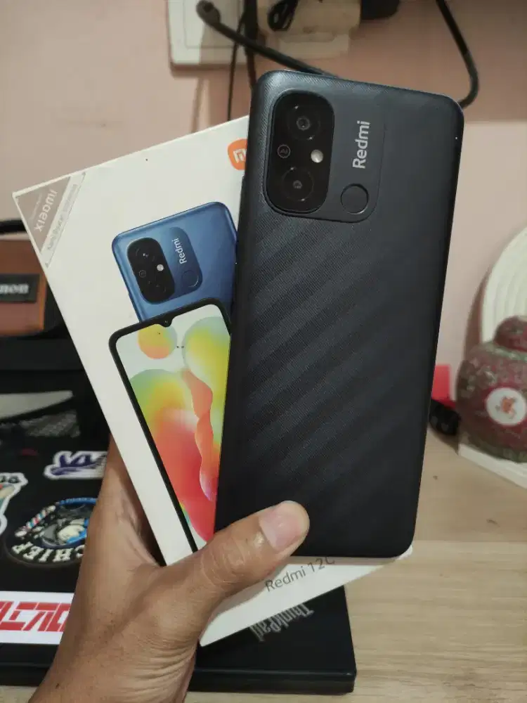 Redmi 12c 4/64gb Lengkap No minus