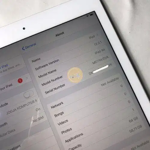 ipad air 1st 64gb wifi celluler ex ibox space grey [unit only]