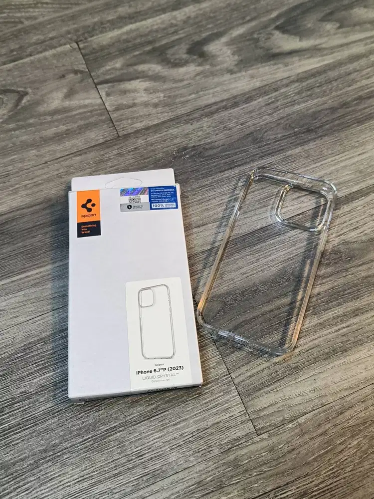 iPhone 15 pro max spigen original casing case like new PM