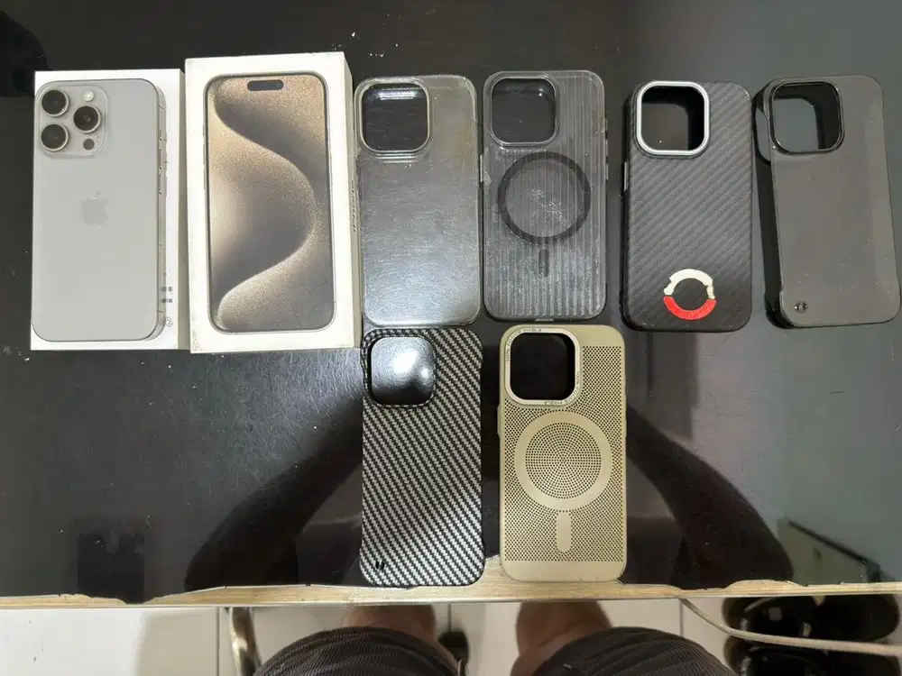 IPHONE 15 Pro 512gb full original, belum pernah bongkar