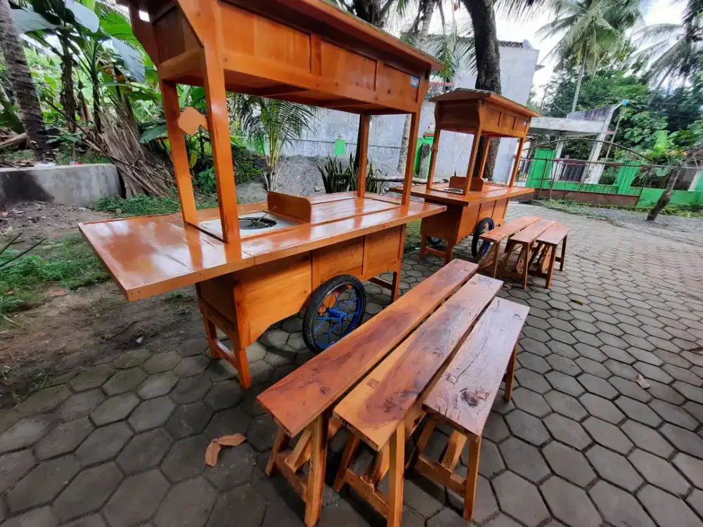 Gerobak angkringan GRATIS ONGKIR bayar COD area seSEMARANG 0123