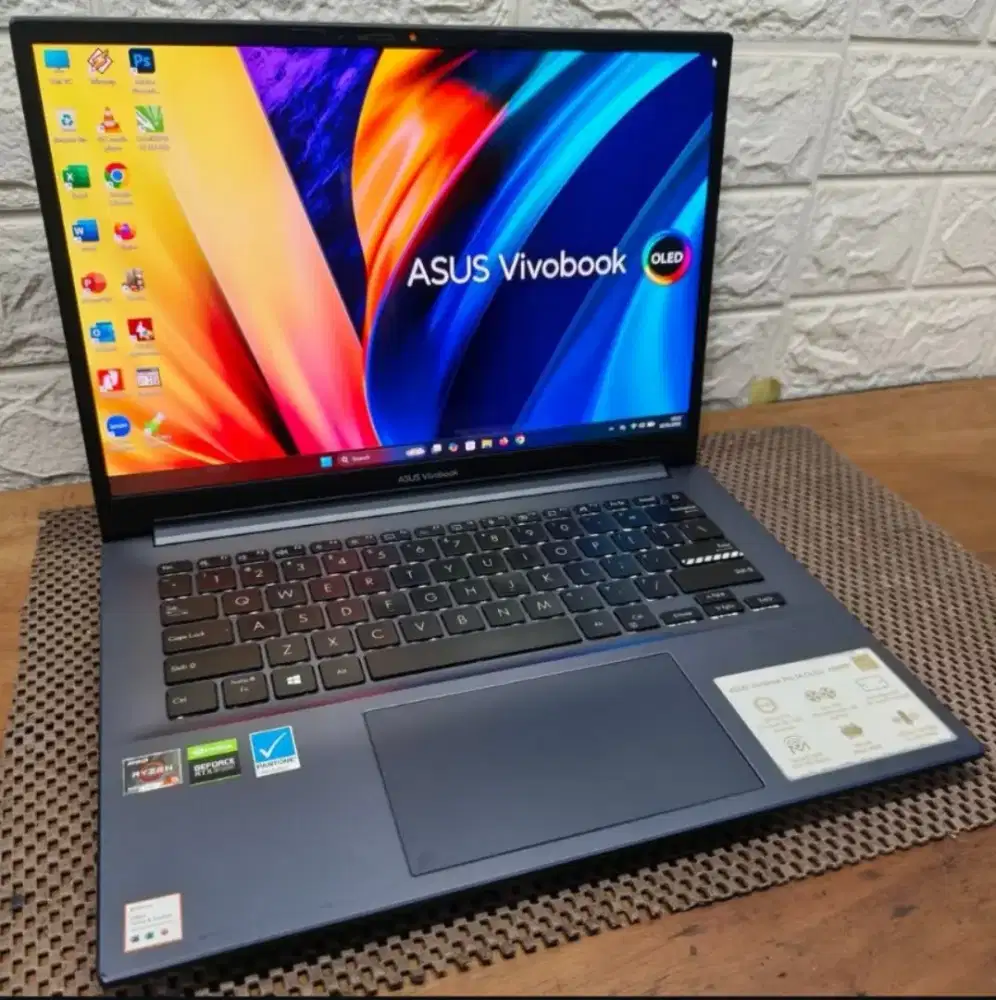 LAPTOP ASUS VIVOBOOK 14 PRO OLED AMD RYZEN 5 (8/512GB) RTX 3050