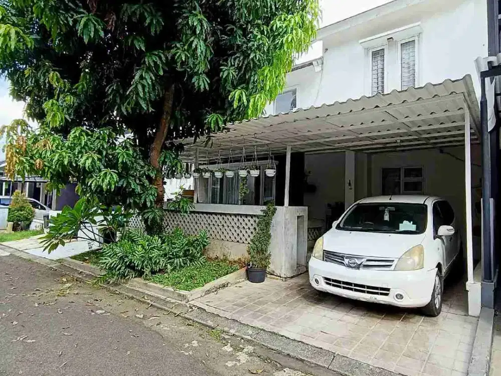 DIJUAL RUMAH ADA TERAS DEPAN DALAM CLUSTER DI BINTARO SEKTOR 9
