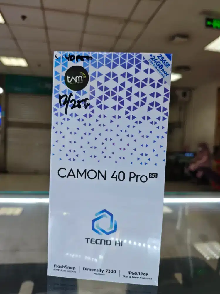 TECNO CAMON 40 PRO 12/126GB PROMO CICILAN TANPA DP