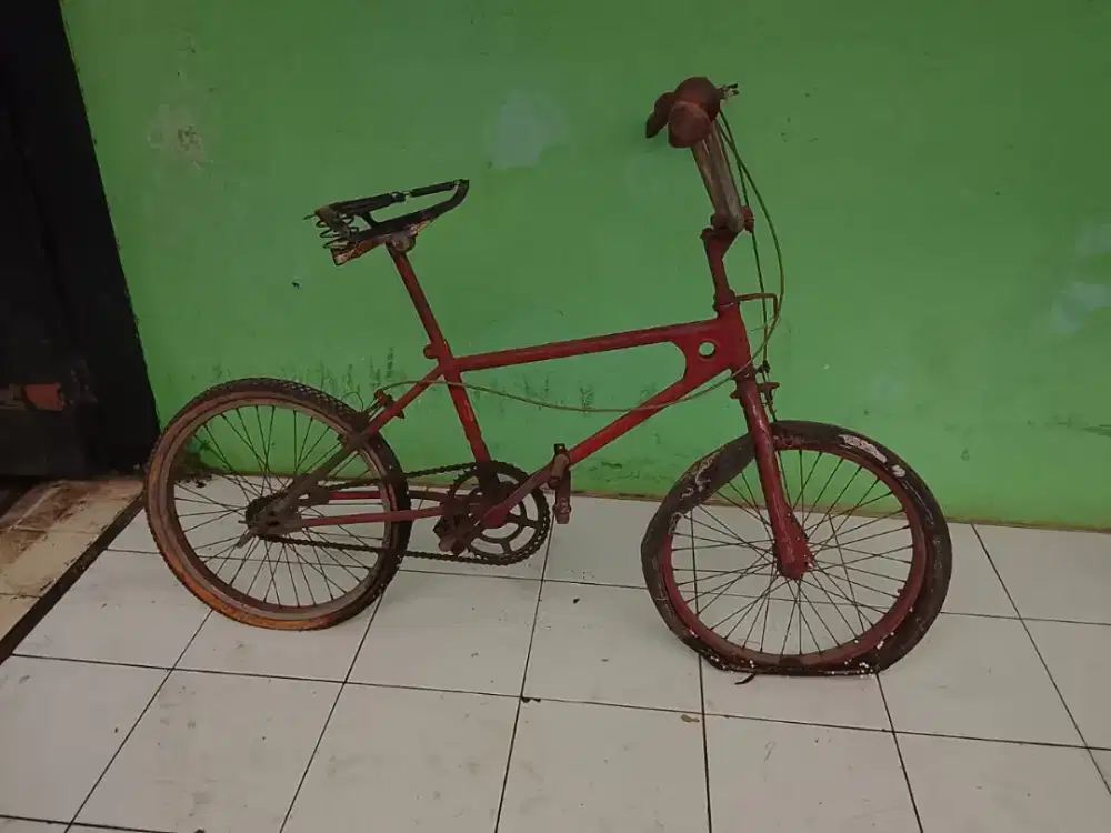 Sepeda BMX jadul bahan ( tahun 80an )