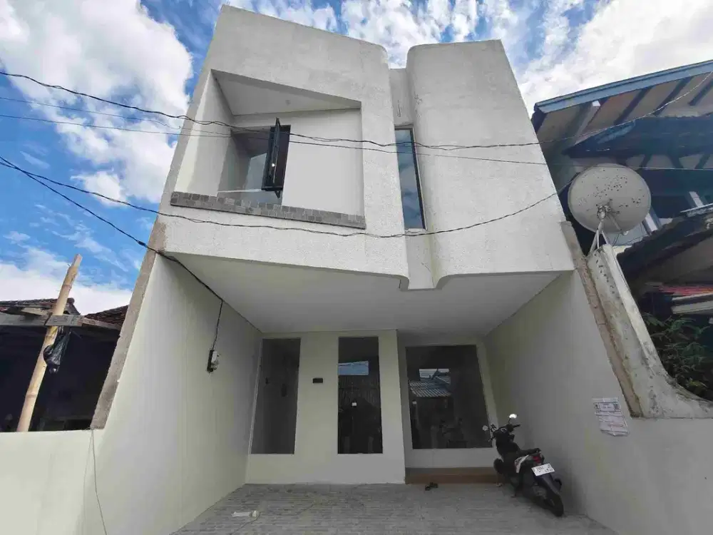 Rumah Baru gaya industrial di cijagra buah batu  kota bandung