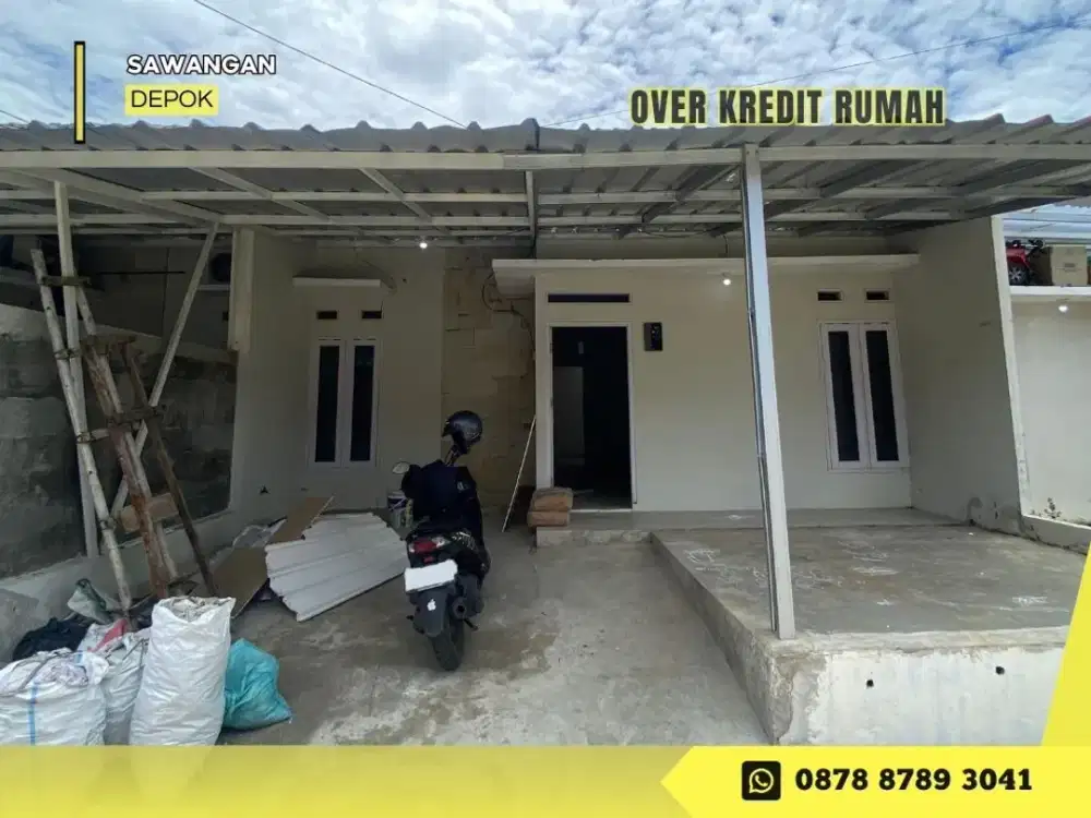 Jual Rumah Take Over 79JT dkt Stasiun KA di Diamond Lake Side Depok