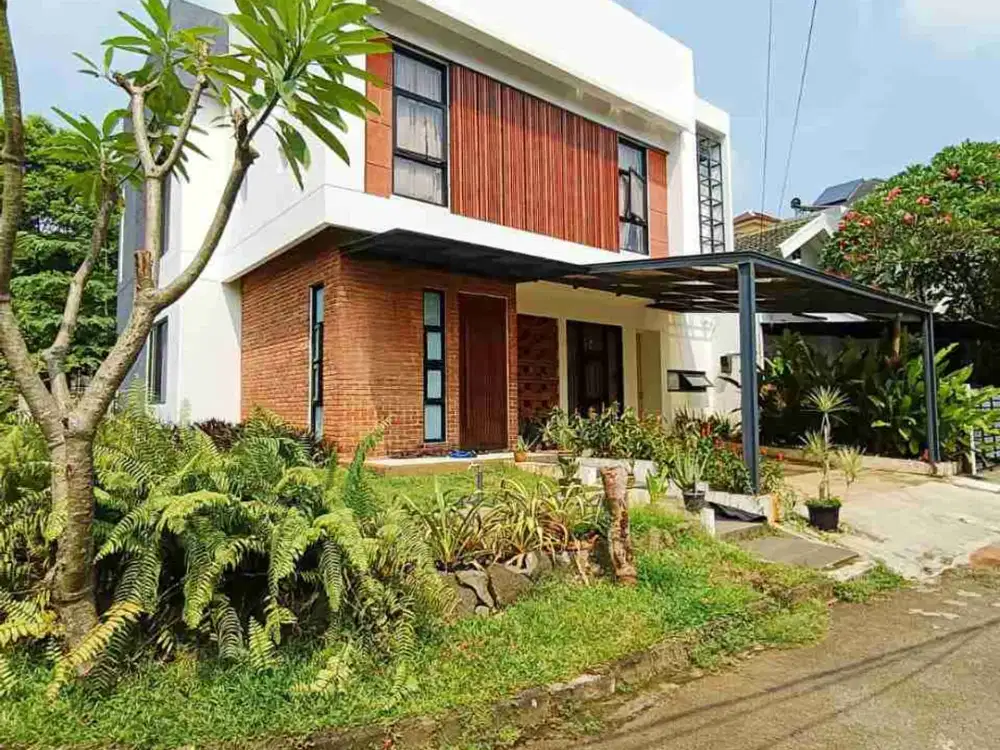 DIJUAL RUMAH 2 LANTAI TERAWAT POSISI HOEK LOKASI STRATEGIS DI BINTARO SEKTOR 9 DEKAT BXC MALL