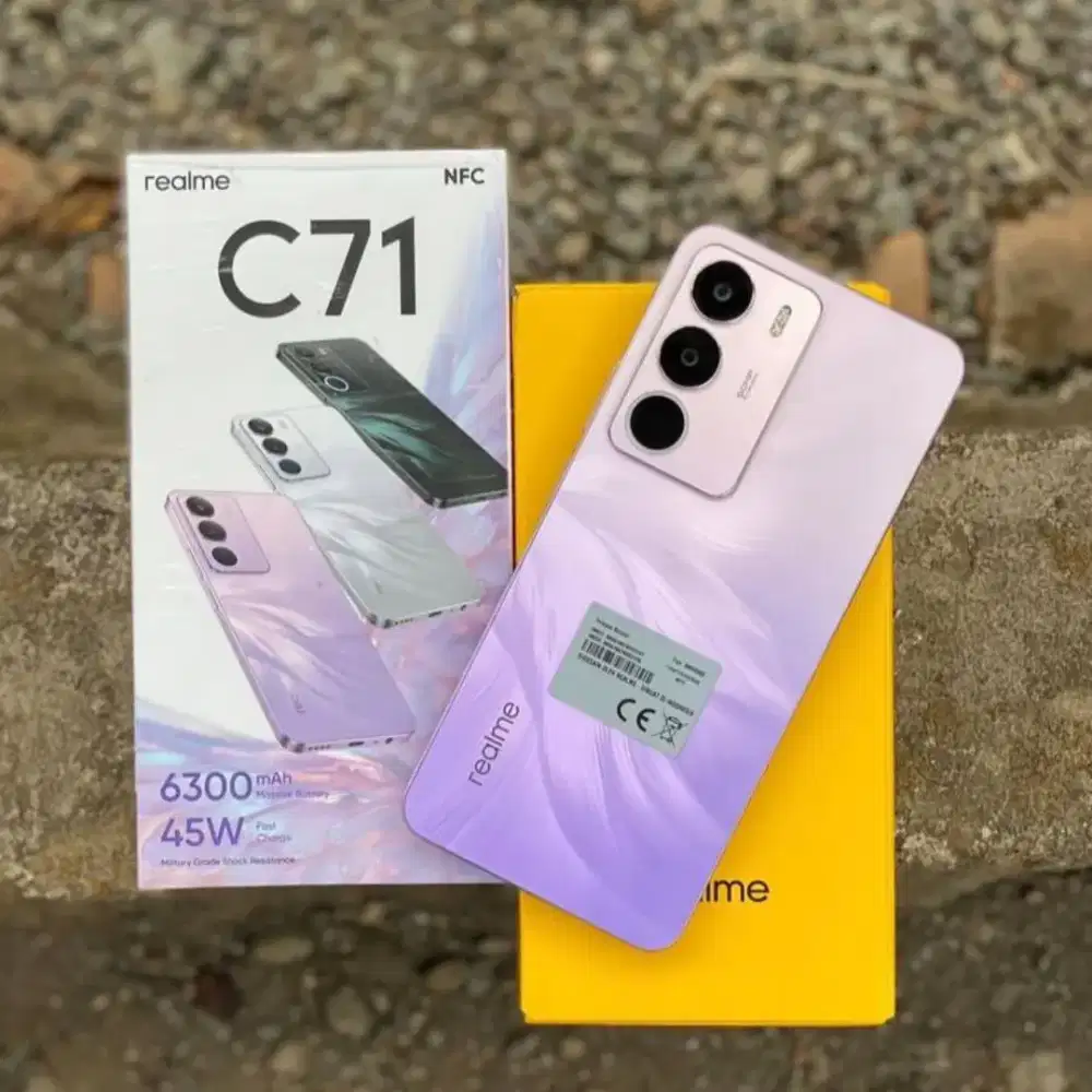 Realme C71 ( promo mengunakan home Credit)