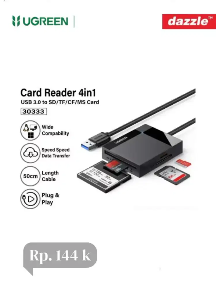 Ugreen card reader 4 in 1 USB-A