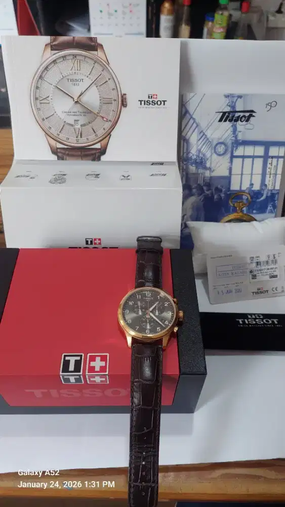 Jam Tangan Pria Merk Tissot Chrono XL