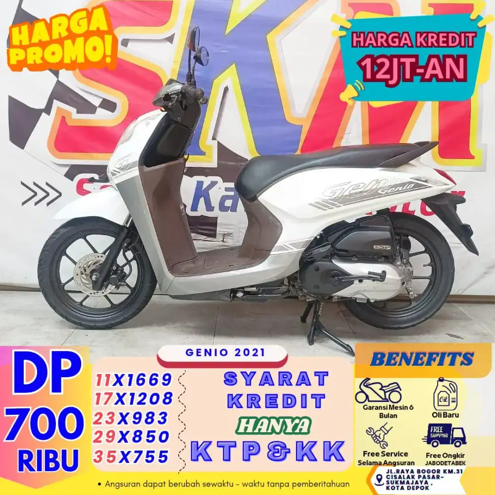 PROMO SCOOPY 2021 PROSES 1 HARI KILAT SYARAT KTP KK