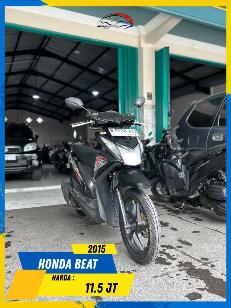 HONDA BEAT 2015 MURAH MERIAH BOSSKU HIKMAH MOTOR KEPUH MALANG