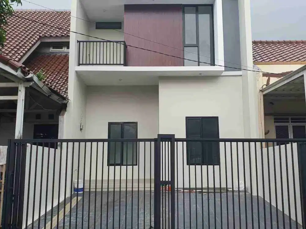RUMAH BARU MODERN MINIMALIS VILLA MELATI MAS