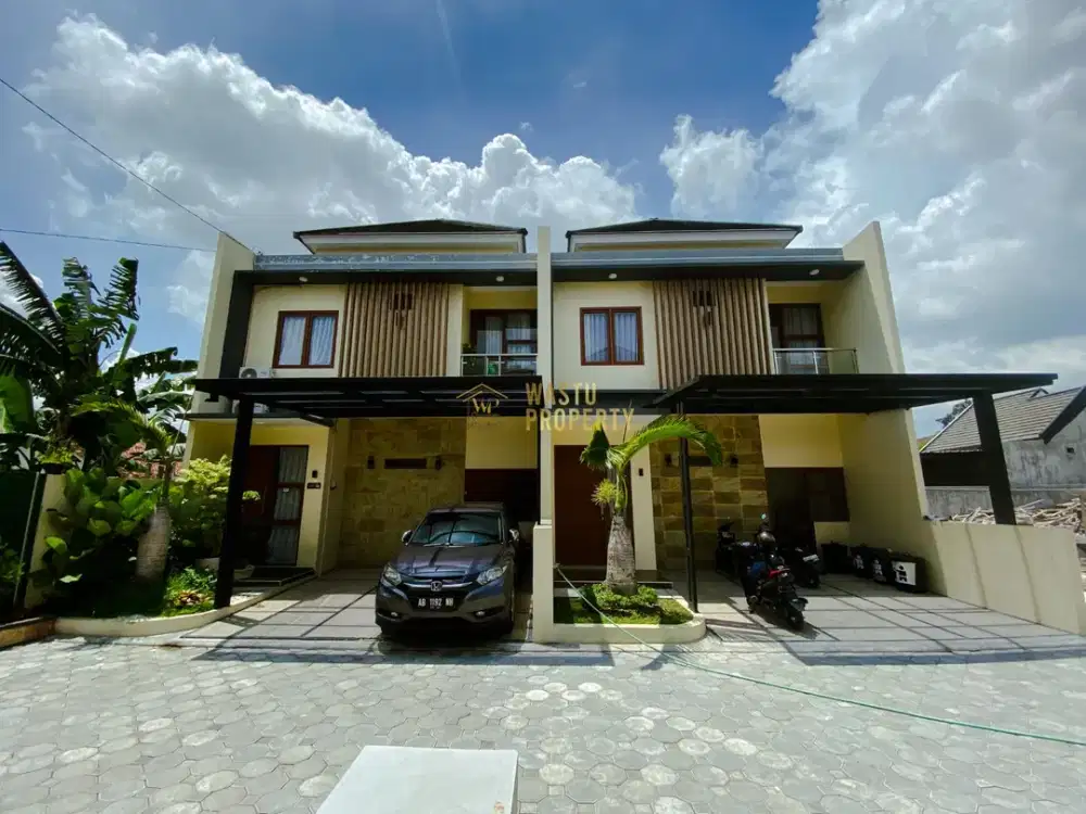 RUMAH MEWAH DALAM CLUSTER PREMIUM, SELATAN CANDI SAMBISARI KALASAN