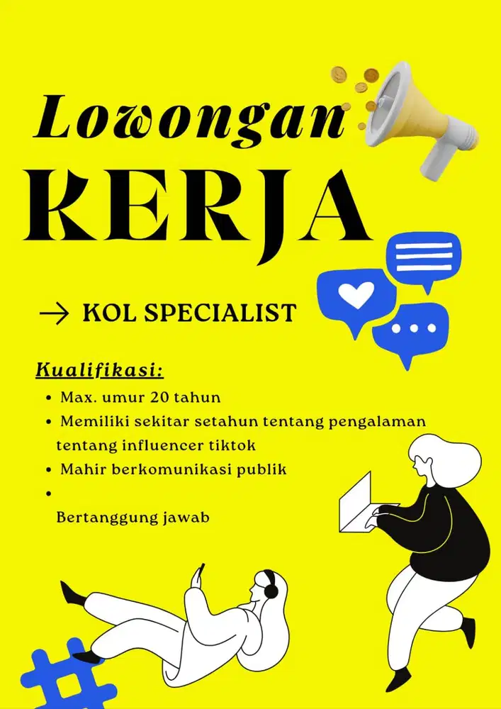 MEMILIKI PENGALAMAN DI BIDANG KOL Specialist
