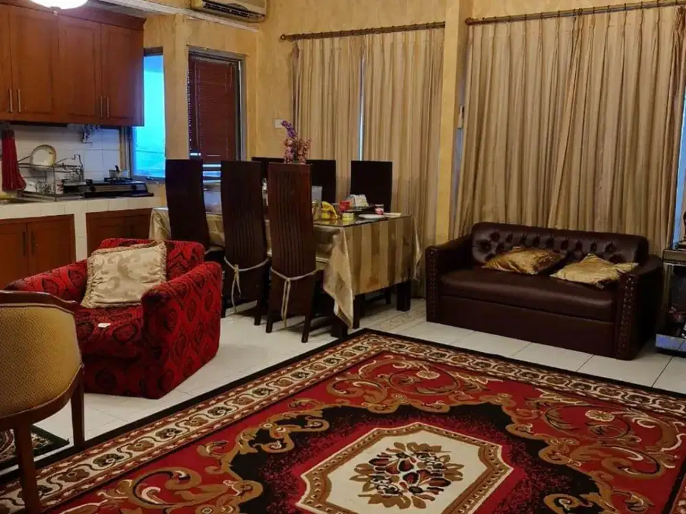 Jual Apartemen Sudirman Park 3 Bedroom Furnished Middle Floor