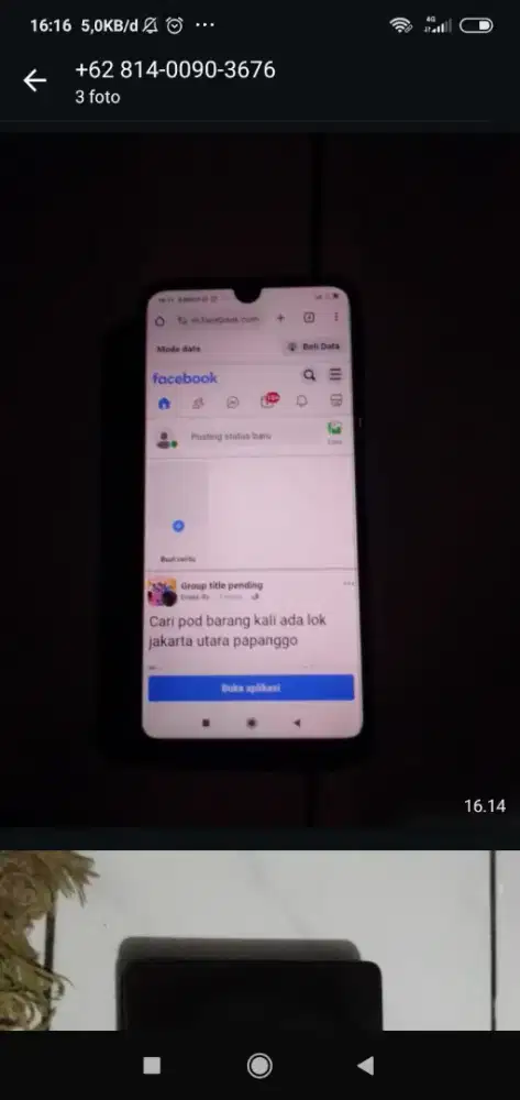 Jual hp redmi7 bekas