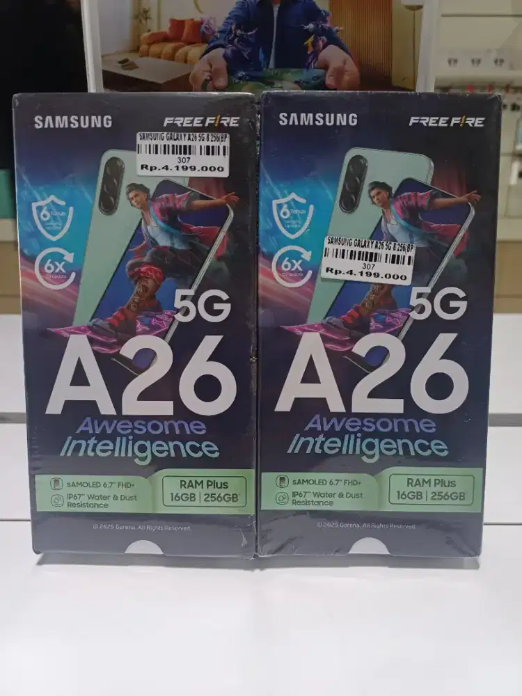 New samsung a26 ram 8/256gb atlantis dahsyat