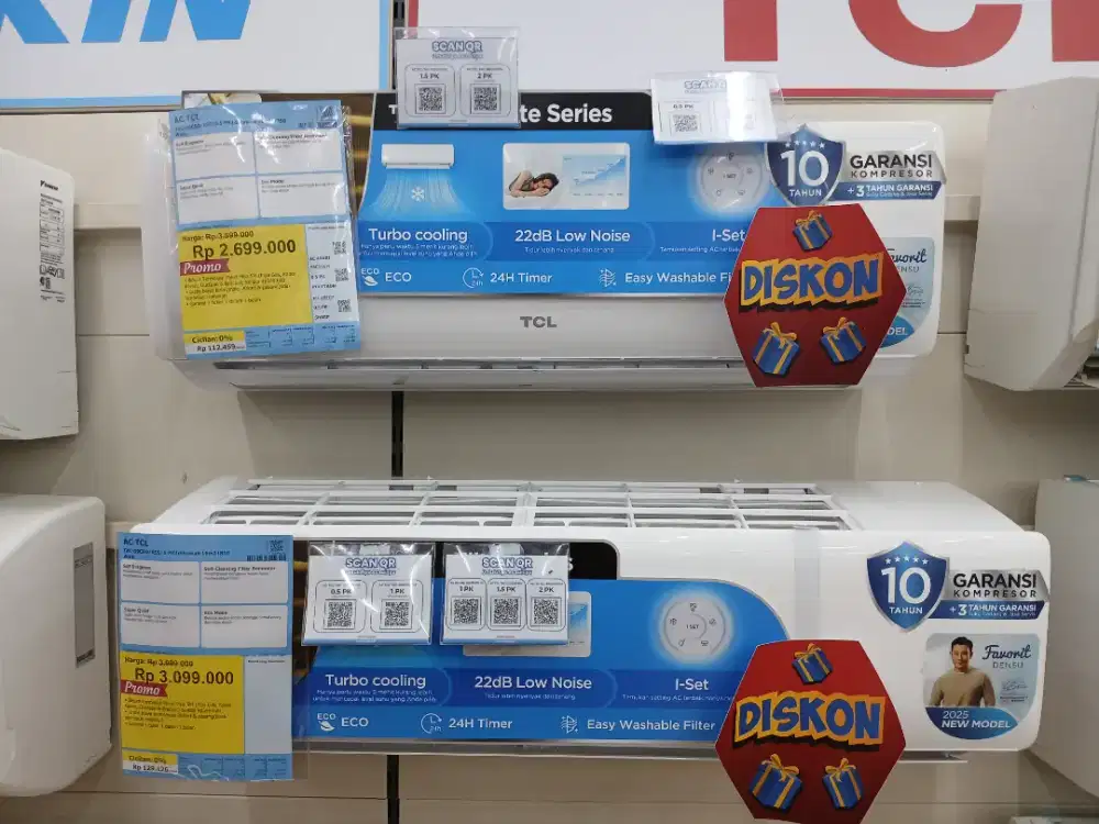PROMO CICILAN 0% TCL AIR CONDITIONER