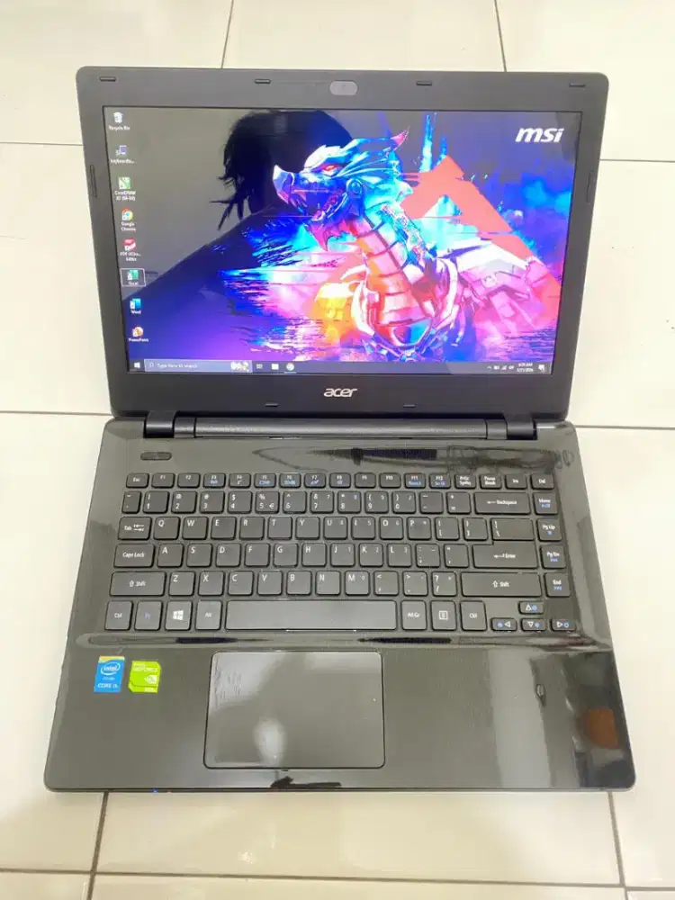 acer dual vga ram 10gb ssd 128gb