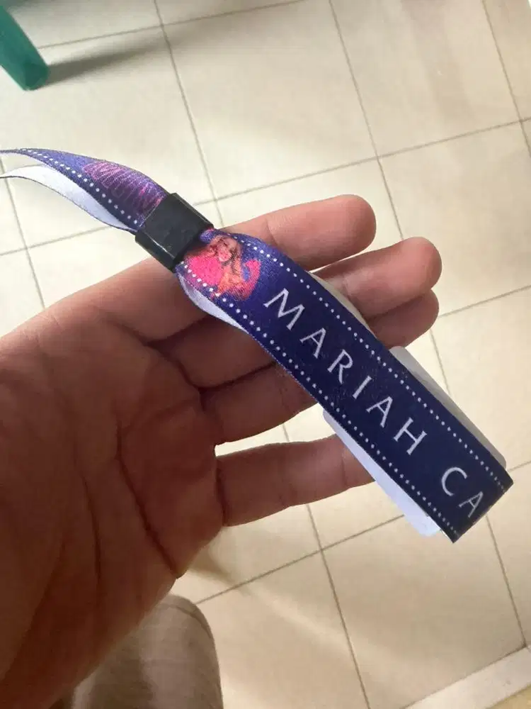 gelang konser mariah carey 2025