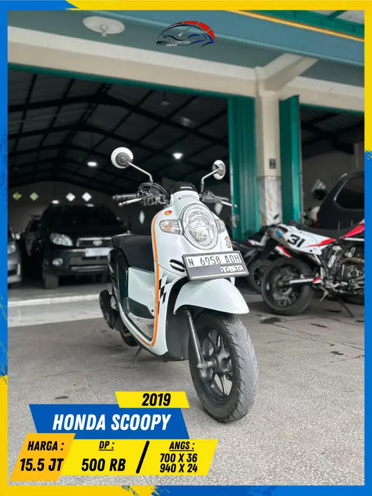 HONDA SCOOPY 2019 NEGO SAMPE DEAL MASZEHH HIKMAH MOTOR KEPUH MALANG