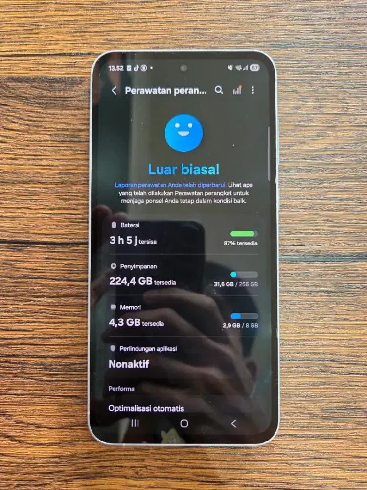 Samsung A55 5G 8/256 seken, mulus, noken, seperti baru