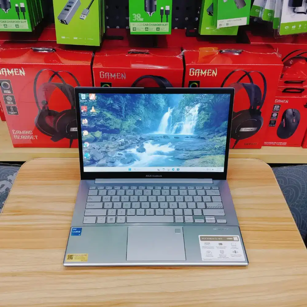 ​MURAH! Asus Vivobook Go 14 i3-N305 Slim - Mulus Like New Garansi