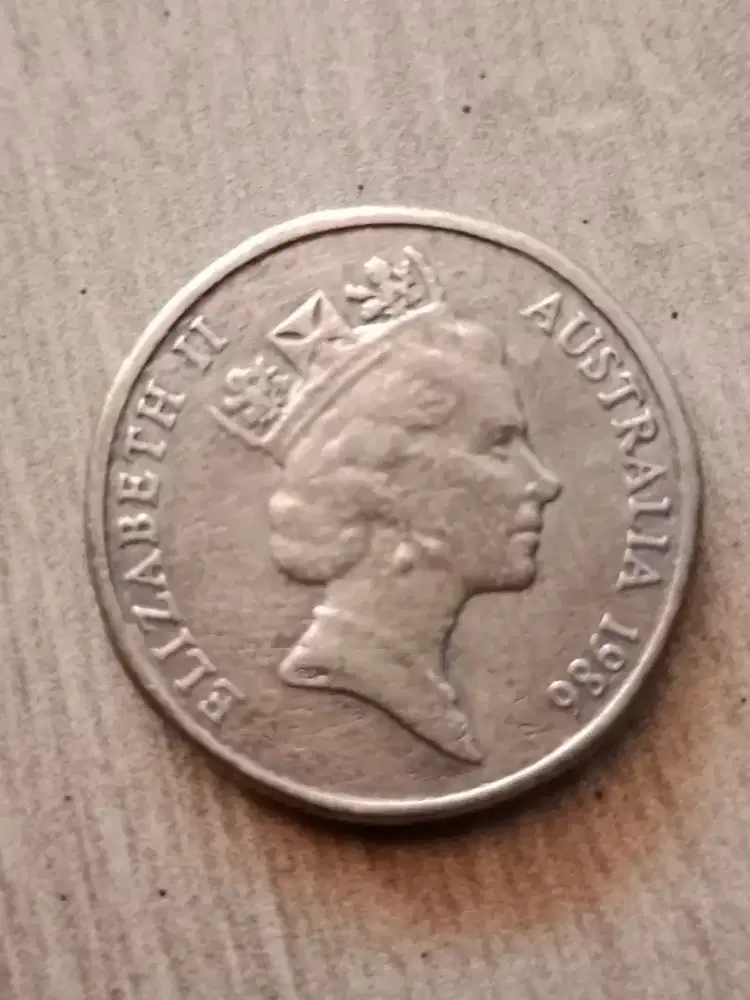 Jual koin kuno original elizabeth ll