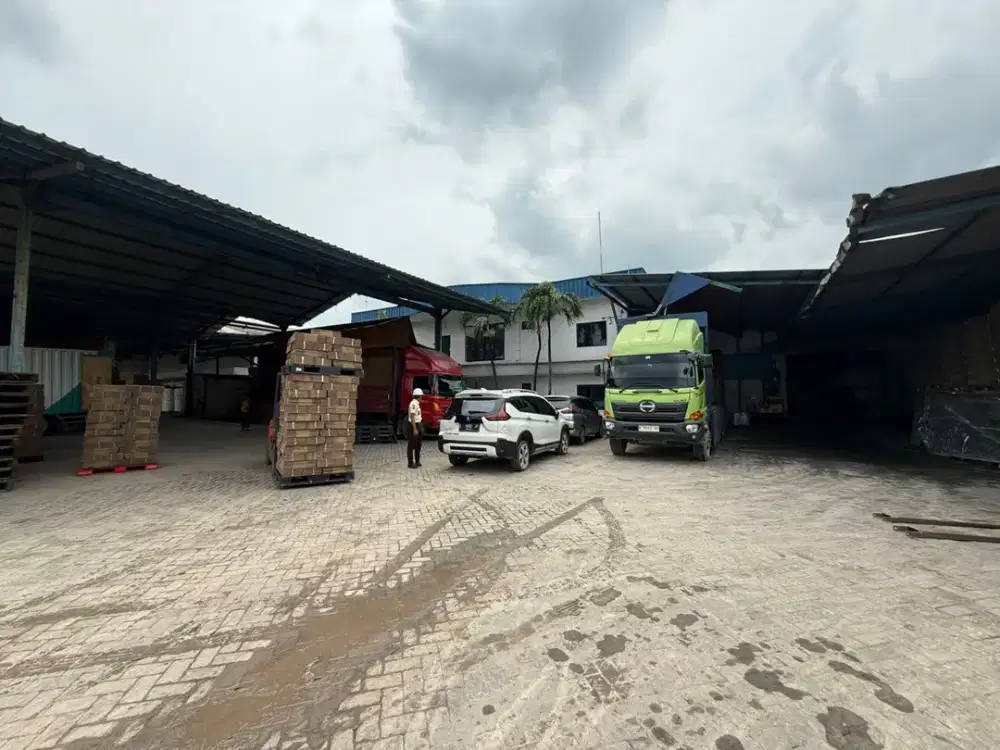 GUDANG INDUSTRI MEPET SURABAYA (Tambak Sawah) SUPER KOKOH SIAP PAKAI
