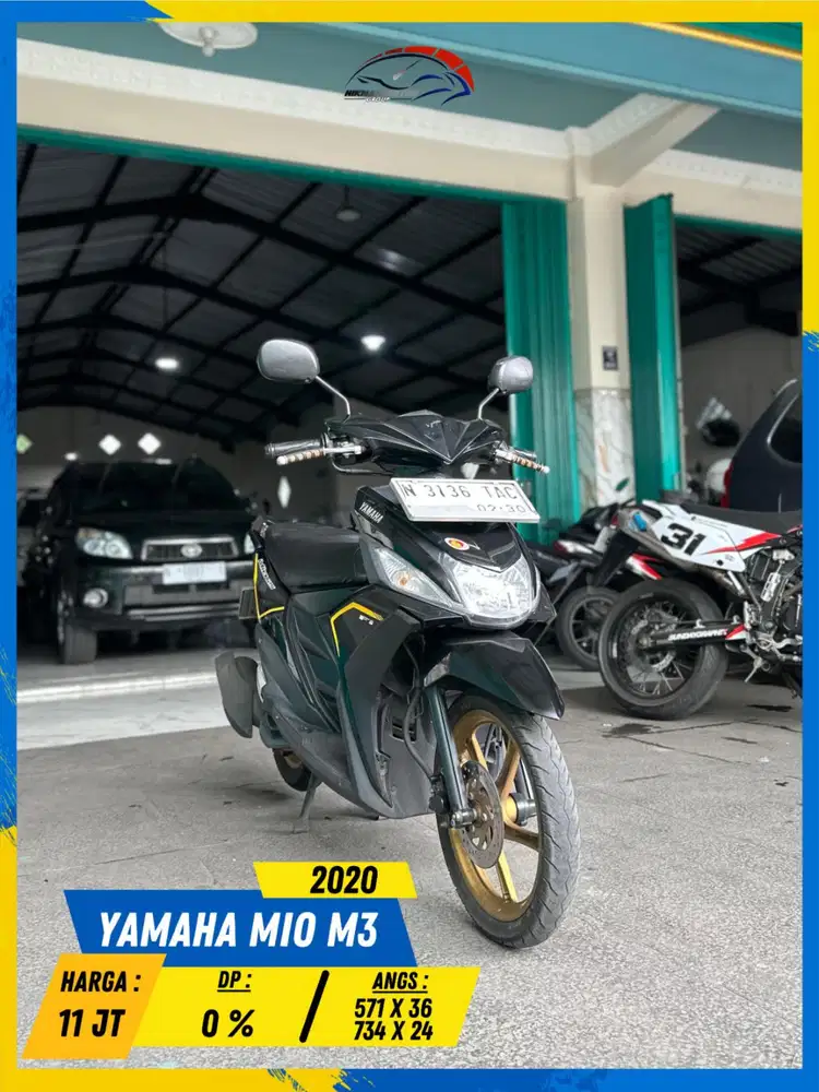 YAMAHA MIO M3 2020 MONGGO READY MASZEHH HIKMAH MOTOR KEPUH MALANG