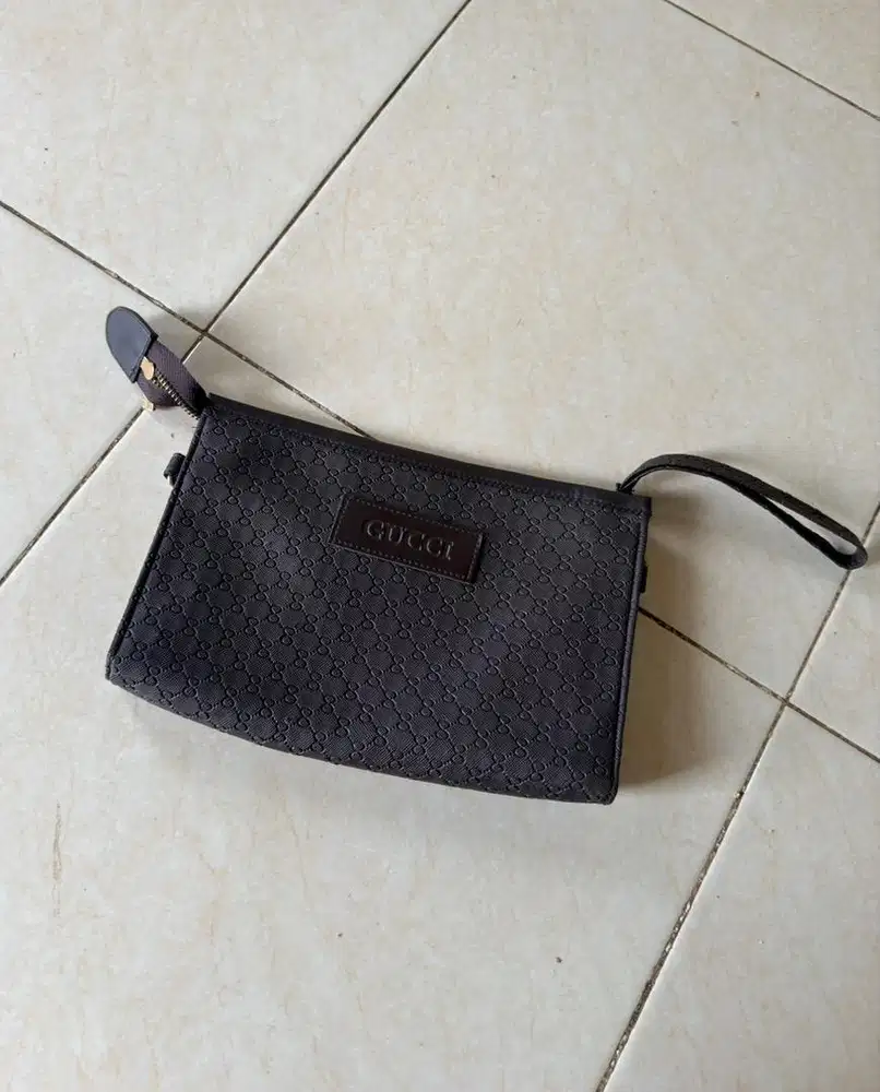 clutch pouch pria gucci impor