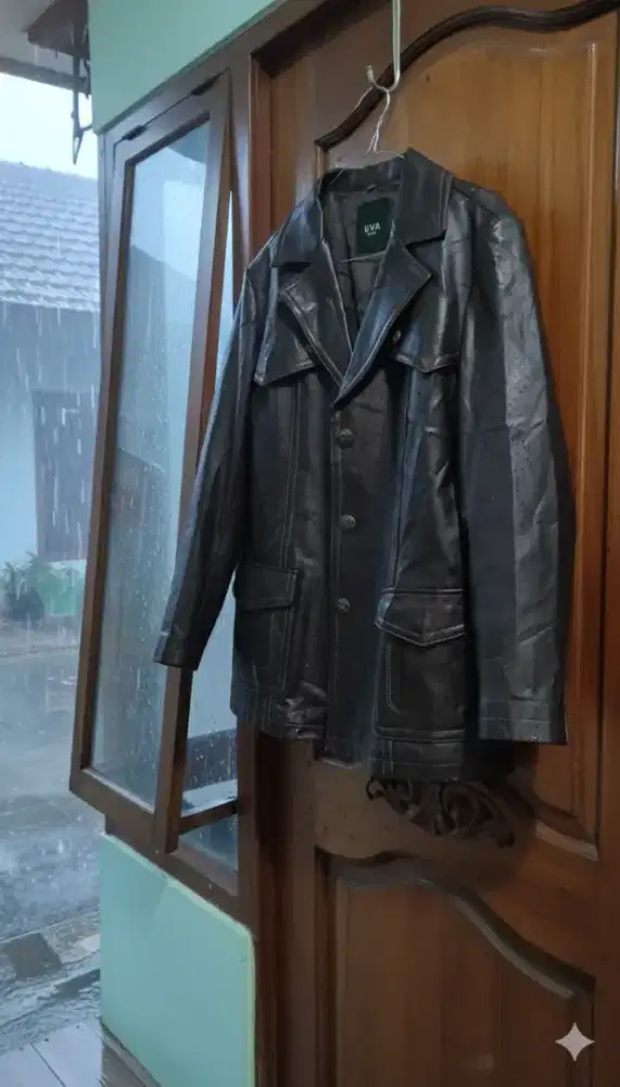 Jas blazer kulit asli domba