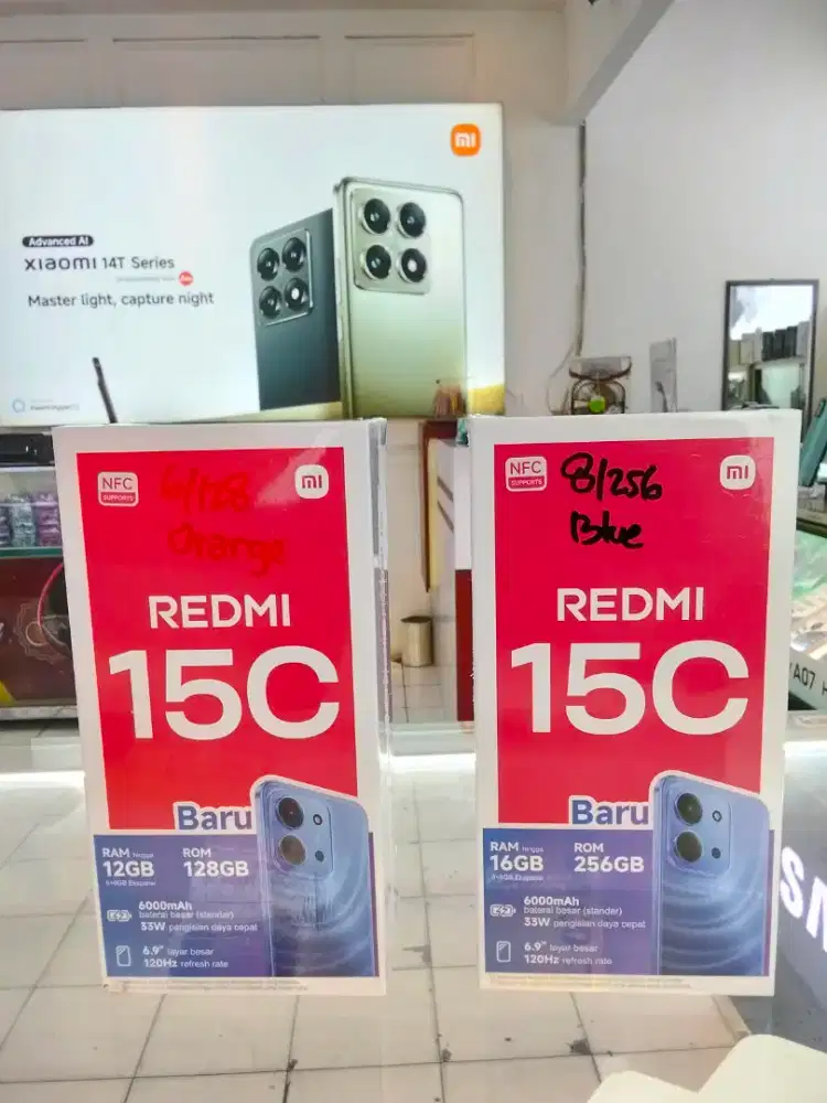 XIAOMI REDMI 15C 6/128 & 8/256