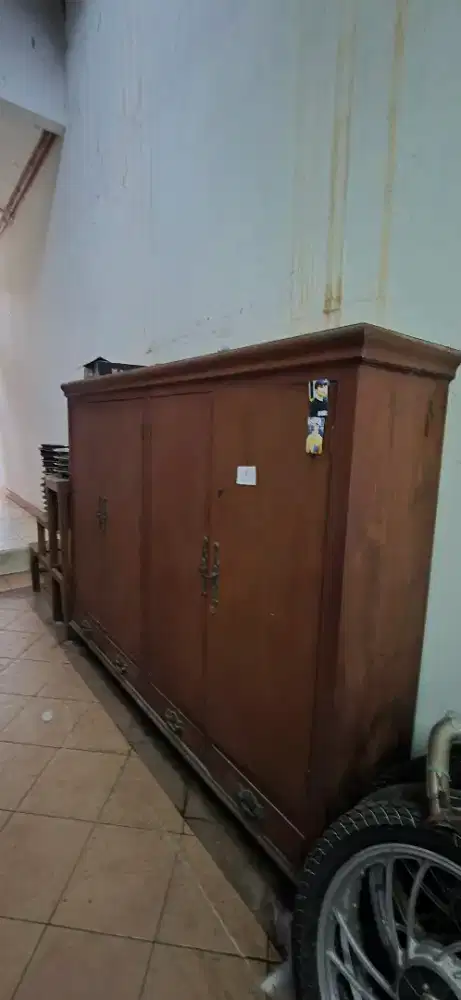 Dijual Lemari Sepatu Kayu Jati