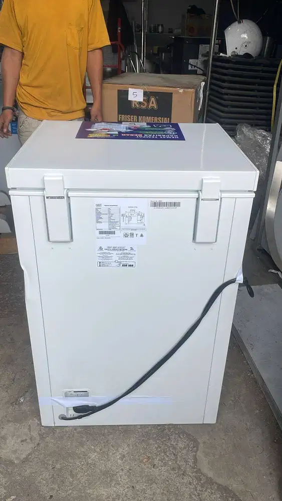 RSA CF-110 Chest Freezer - Box Pendingin Frozen Food Ice Cream Dll (5)