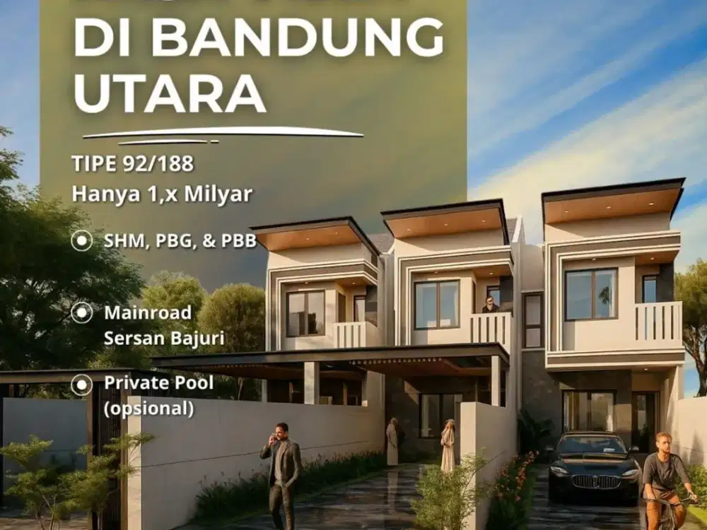 Rumah Cantik Bajuri Rumah 2 Lt mewah di sersan bajuri setiabudi