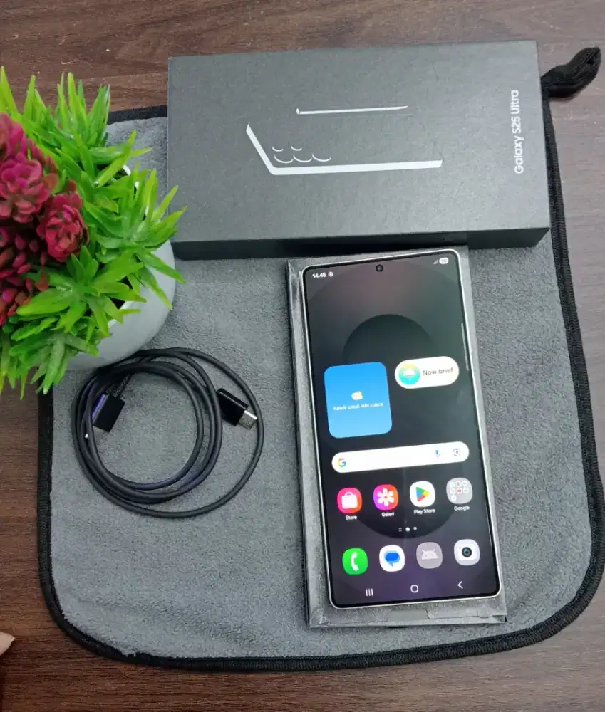 Samsung galaxy S25 ULTRA 512GB black titanium RESMI