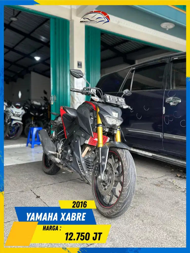 YAMAHA XABRE 2016 PLAT W NEGO TIPIS BOLOH HIKMAH MOTOR KEPUH MALANG