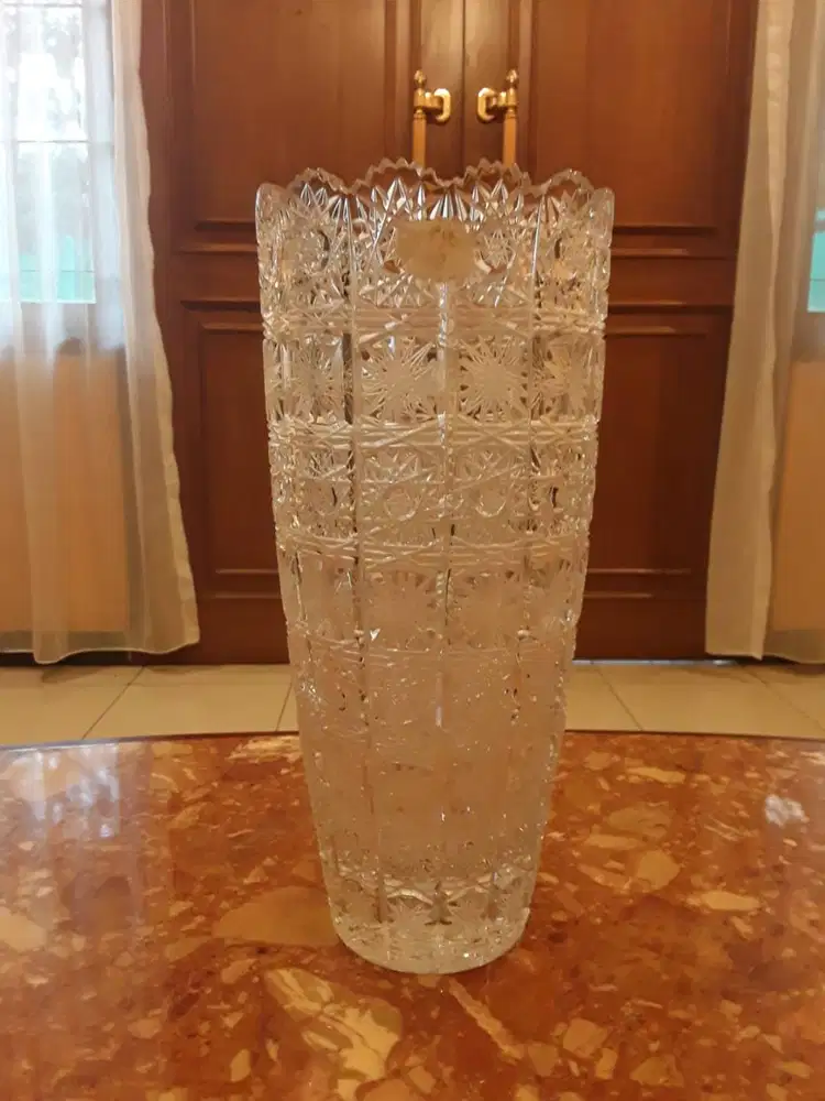Kristal BOHEMIA PK 500 Model Vas Bunga
