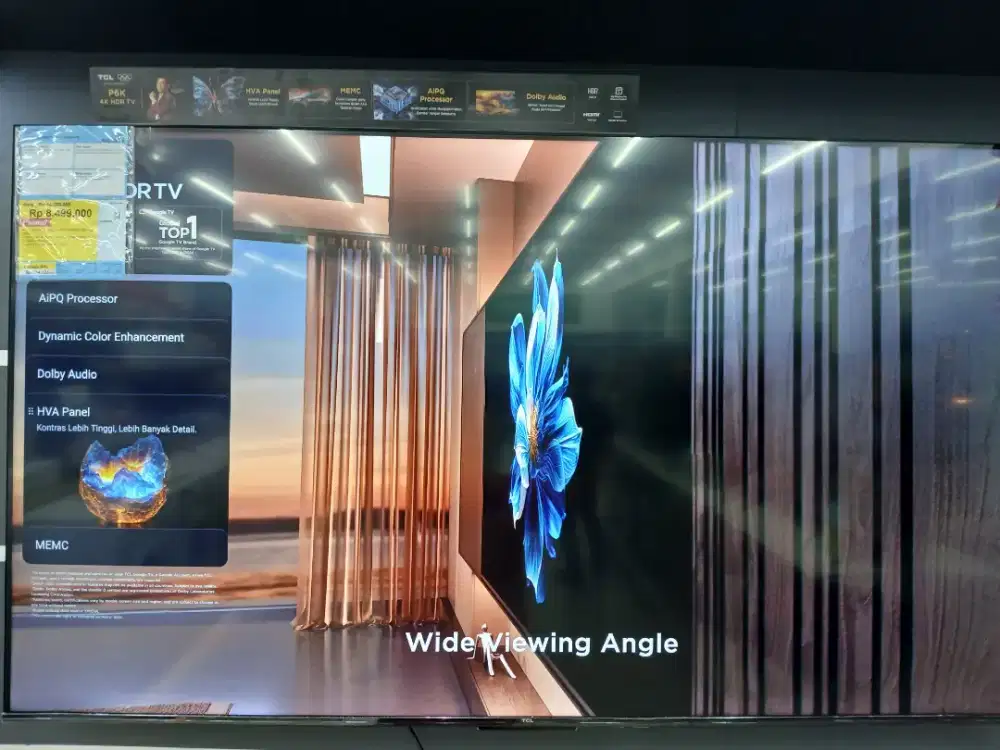 PROMO CICILAN 0% TCL 4K UHD GOOGLE TV