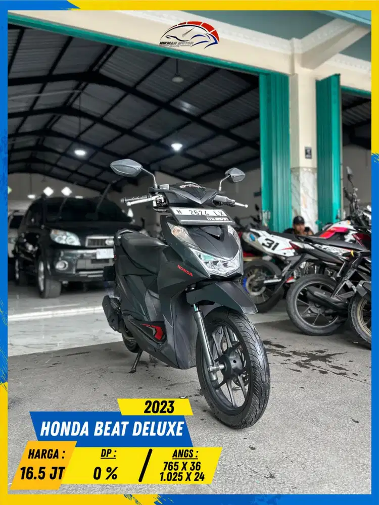HONDA BEAT DELUXE 2023 SIAP GASSKEUN BOSSKU HIKMAH MOTOR KEPUH MALANG