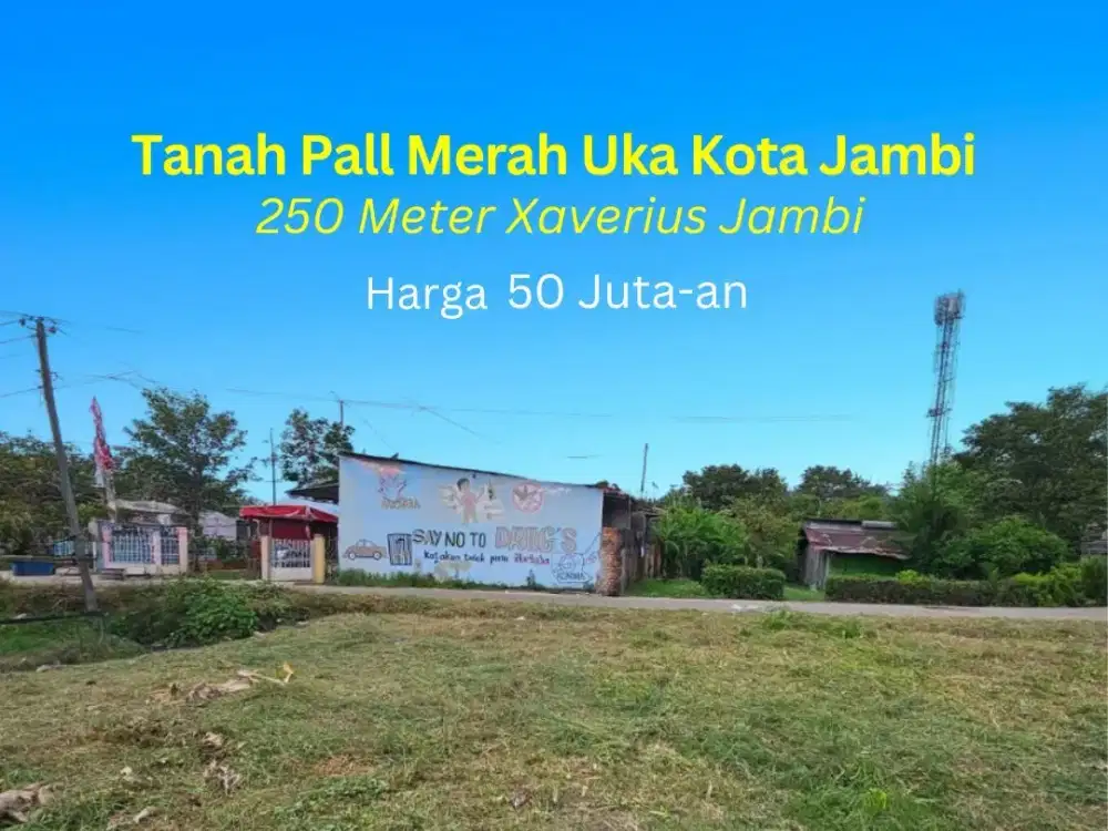 Tanah Murah Pall Merah Uk Dekat Xaverius Jambi