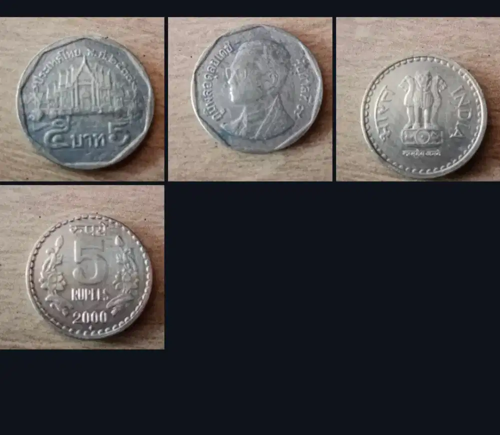 Jual koin kuno original India