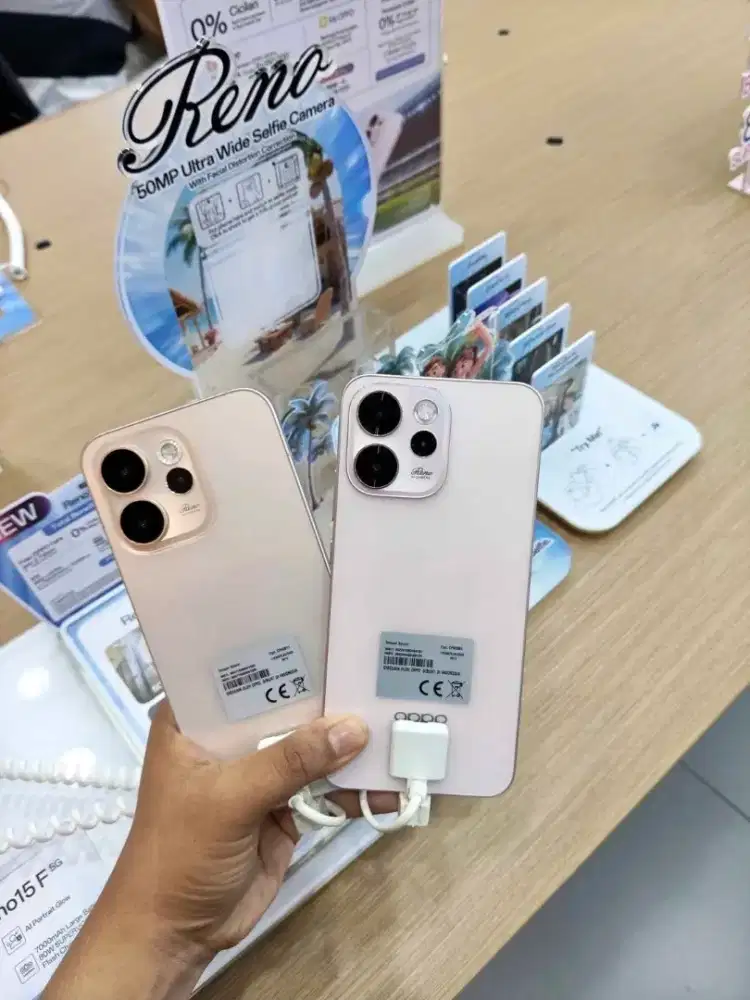 OPPO RENO 15 5G 12/256GB SEGEL BOX CASH CREDIT TUKAR TAMBAH