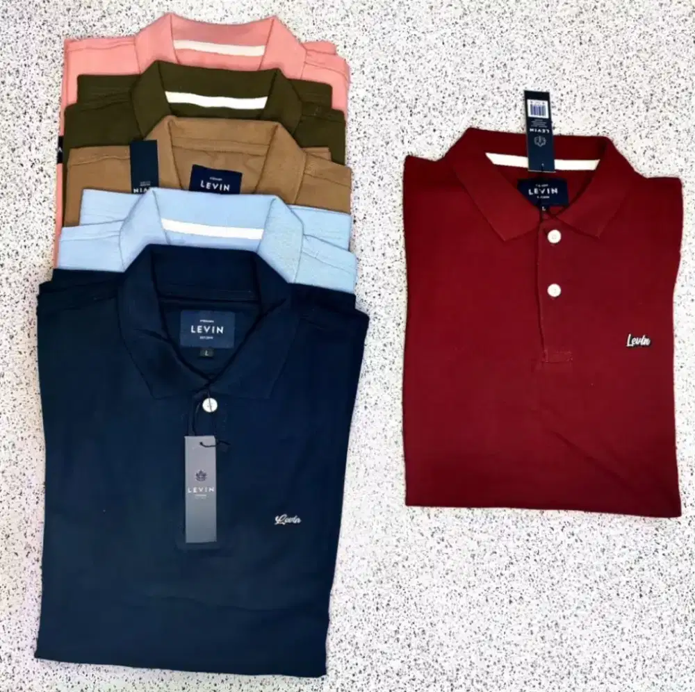 KAOS KERAH ORIGINAL LEVIN