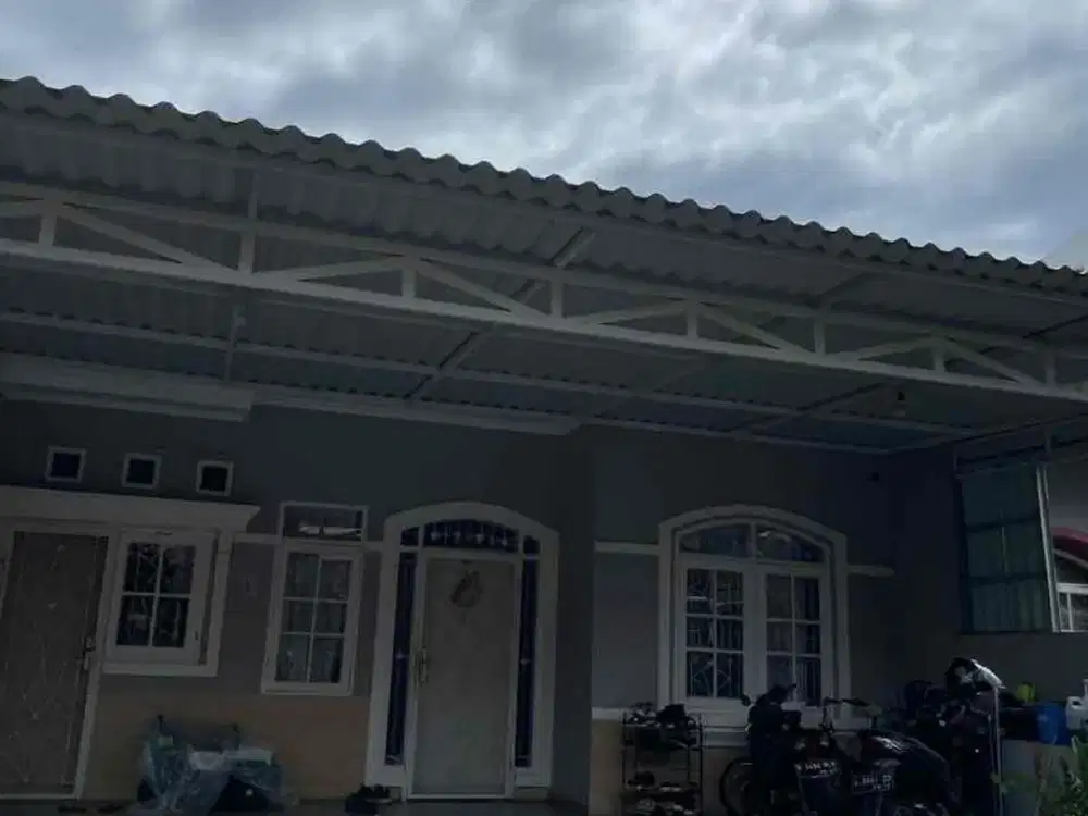 rumah di jual di pusat kota serpong, bukit serpong mas tanah luas bangunan satu setengah lantai