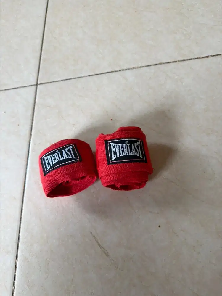 handwrap boxing muaythai belum pernah dipakai