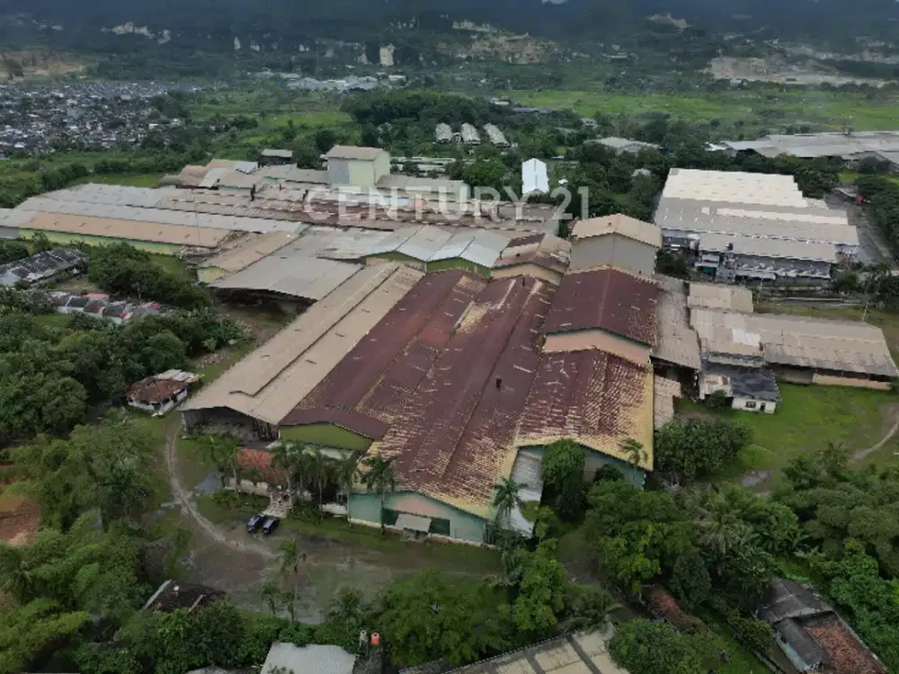 Dijual Pabrik Industri Ex Keramik Lantai Klapanunggal Bogor